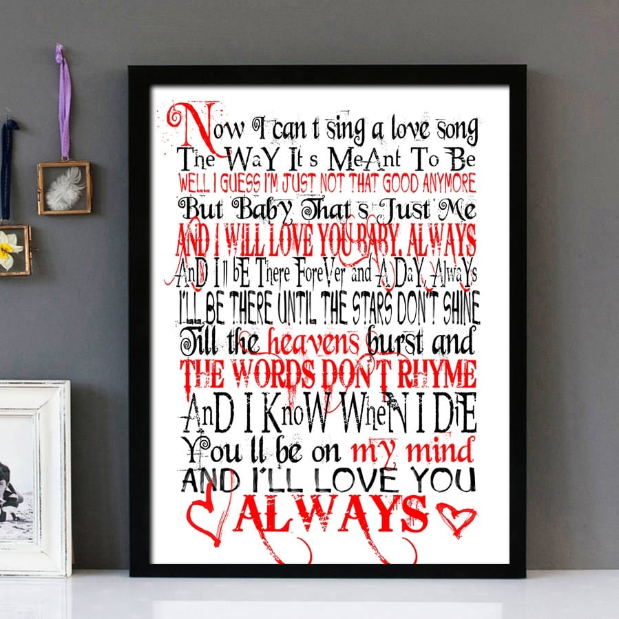 lyrics to always bon jovi lyrics to always bon jovi