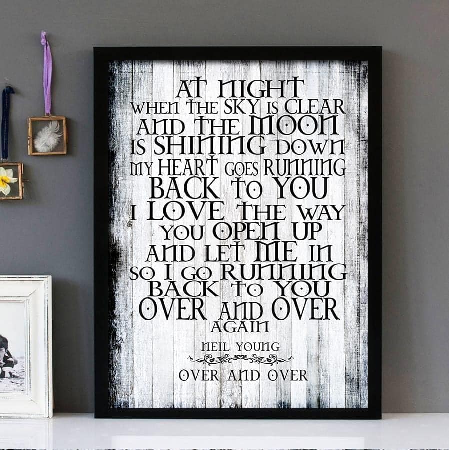 Neil Young Harvest Moon Lyrics